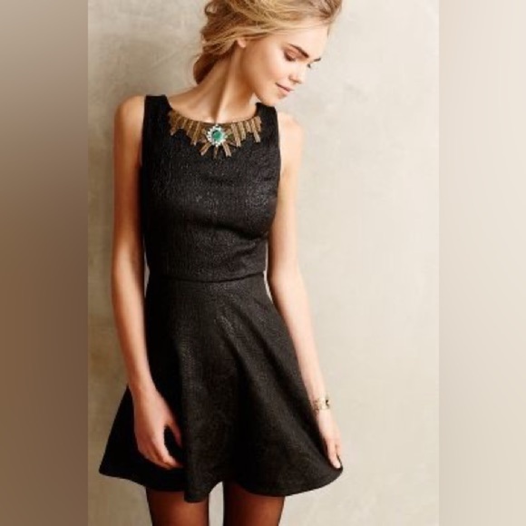 Twelfth Street by Cynthia Vincent Dresses & Skirts - Twelfth Street by Cynthia Vincent Black Fit and Flare Mini Cocktail Dress